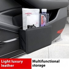Car Door Trash Can Organizer Foldable Leakproof Storage Bag Auto Interior Bin