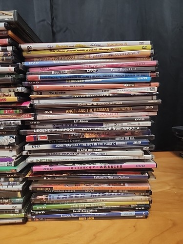 80+ DVD Movies! Assorted DVD Lot in cardboard slim case/eco packaging - Foto 3 di 8