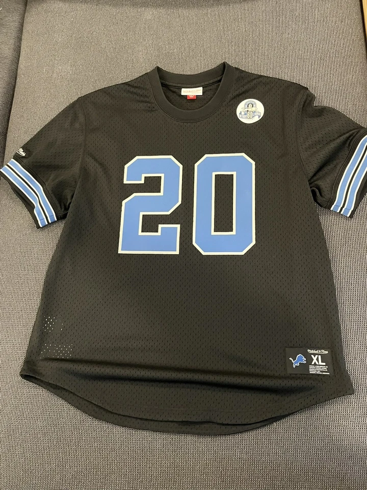 Mitchell & Ness 底特律狮子会 巴里·桑德斯 退役球员 N & N 球衣 XL 码 — 第 2/4 张图片