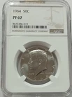 1964 50c. Kennedy Half Dollar NGC PF67 Classic Scale Label