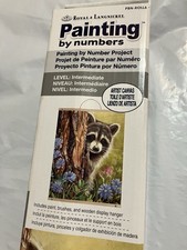 ROYAL  LANGNICKEL PAINTING BY NUMBERS RACCOON 12" X 16"