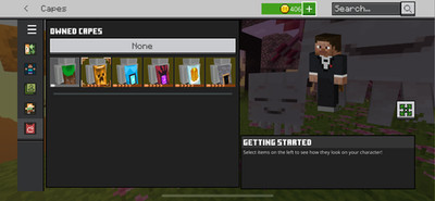 Minecraft Founders cape plus movie capes