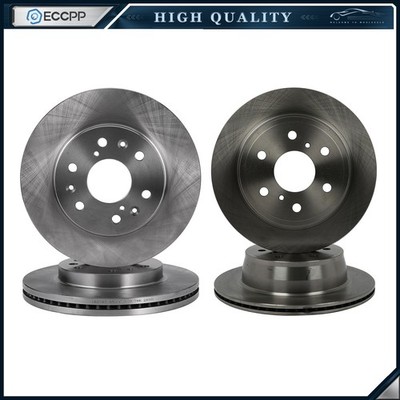 Front & Rear Brake Rotors For Cadillac Escalade 2007 2008 2009 2010 2011 - 2020