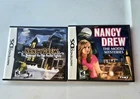 Nancy Drew Nintendo DS Bundle - Mystery Clue Bender Society & Model Mysteries