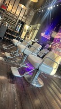 Takara Belmont Cadilla Barber Chair x3 Bespoke Colourway RRP £2000
