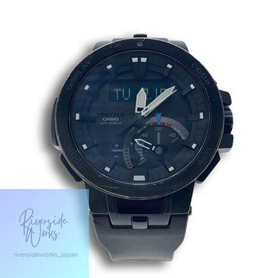 CASIO Solar Watch PROTREK Digi-Ana BLK BLK