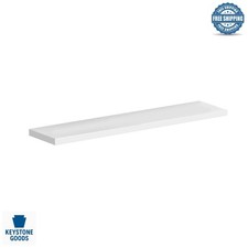 13.75-Inch White Wall Mount Replacement Shelf for Medicine Cabinets