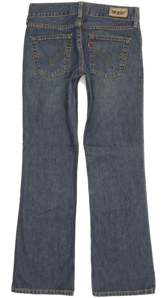 Levi's 557 Eve Women Blue Straight Regular Jeans W29 L32 (105422) - Image 2 of 4