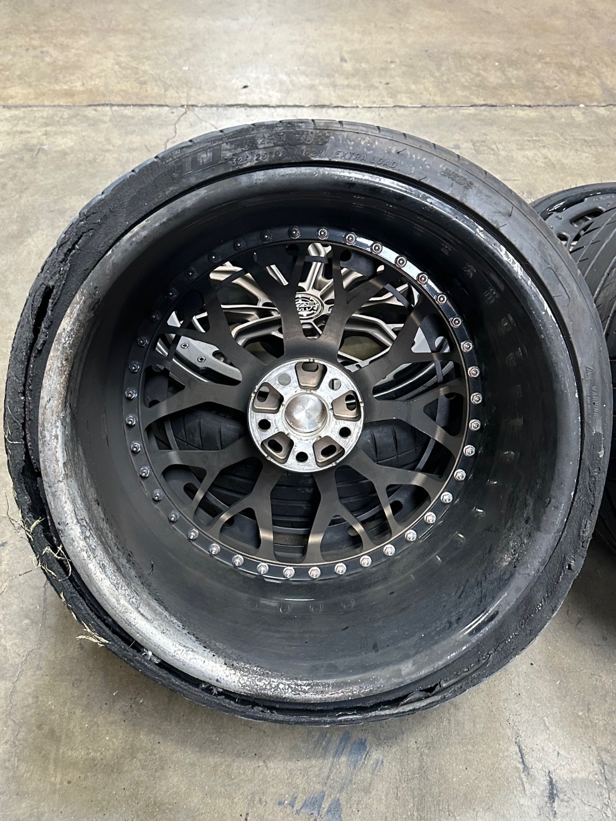 McLaren 720S, AL13 109R Wheel / Rim Set, 20 Front - 21 Rear, Damaged