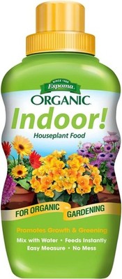 Fast-Acting 8 Oz Organic Indoor Plant Food for Pothos, Fiddle Leaf, Monstera
