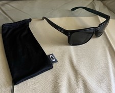 Oakley Holbrook 009102-W655 Matte Black / Green Sunglasses