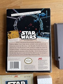 Star Wars NES Nintendo Complete CIB Authentic! Good Condition!