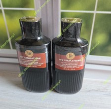 bath and body works men's everyday luxuries my signature body wash x2