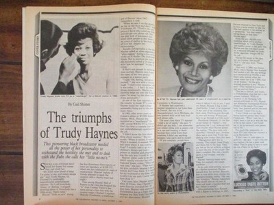 10/07/1990 Philadelphia Inquirer TV Week Magazine(TRUDY  HAYNES/25  YEARSOF KYW)