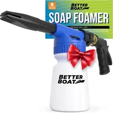 Foam Cannon Soap Gun, Sprayer for Boat Cleaning and Car Wash, Washing... 