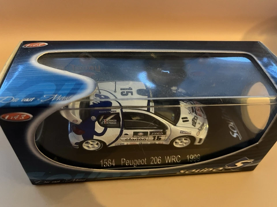 Die Cast Model Peugeot 206 WRC 1999  1:43 Sanremo Rally #15 - Image 4 of 4
