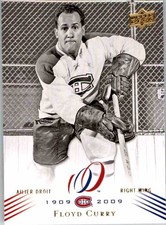 2008-09 Upper Deck Montreal Canadiens Centennial Set Floyd Curry #87