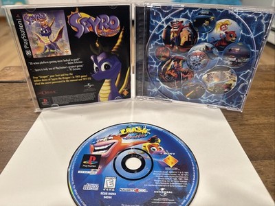 Crash Bandicoot: Warped (Sony PlayStation 2008). Tested And Works. CIB.