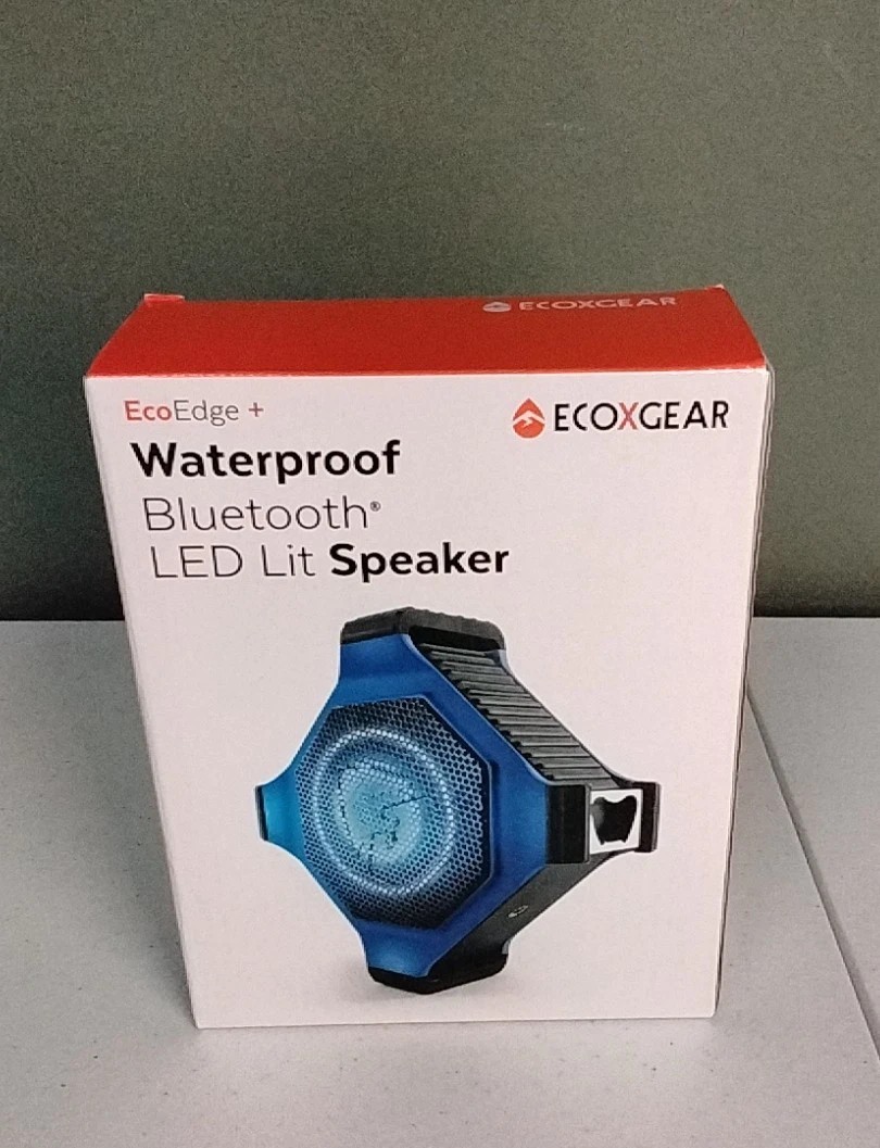 ECOXGEAR  Plus GDI-EXEGPL402 Rugged Waterproof Floating Portable Bluetooth BLUE