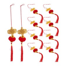  10pcs Chinese New Year Decorations 2026: Year Of Horse Ornament - Lucky