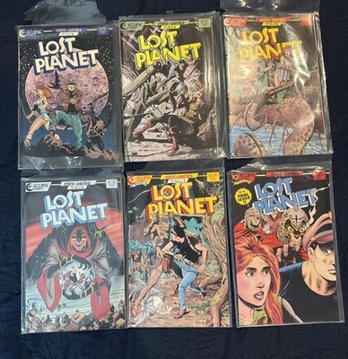 Lost Planet #1-6 - Eclipse Comics 1987/88 - Complete Series! Hampton - VF/FN