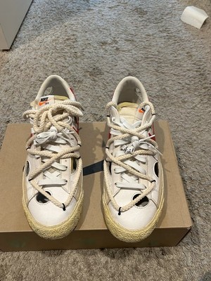 Off White Blazer Low Custom. Size 11