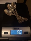 LOT OF Gorham Chantilly STERLING SILVER VTG SCRAP SPOONS 118 Grams
