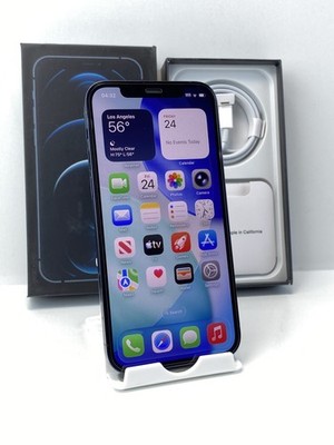 Apple iPhone 12 Pro A2341 128GB Pacific Blue 95% battery health Factory Unlocked