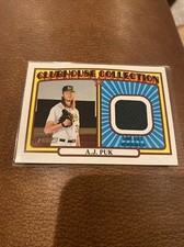 2021 Topps Heritage A.J. PUK #CCR-APU Clubhouse Collection JERSEY - OAKLAND A’s 