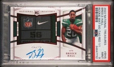 2022 Panini National Treasures NT BREECE HALL Rookie RPA Auto Patch 1/1 (237)