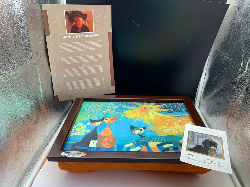 Rosina Wachtmeister Wenko Tablett / Kissen Knietablett. Top Weihnachtsgeschenk ! - Bild 2 von 4