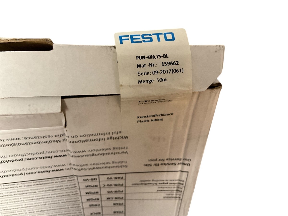 カオリン Deuxieme Classe

コットンリブニット PUN-4X0,75-BL Festo 159662 Plastic tubing | eBay