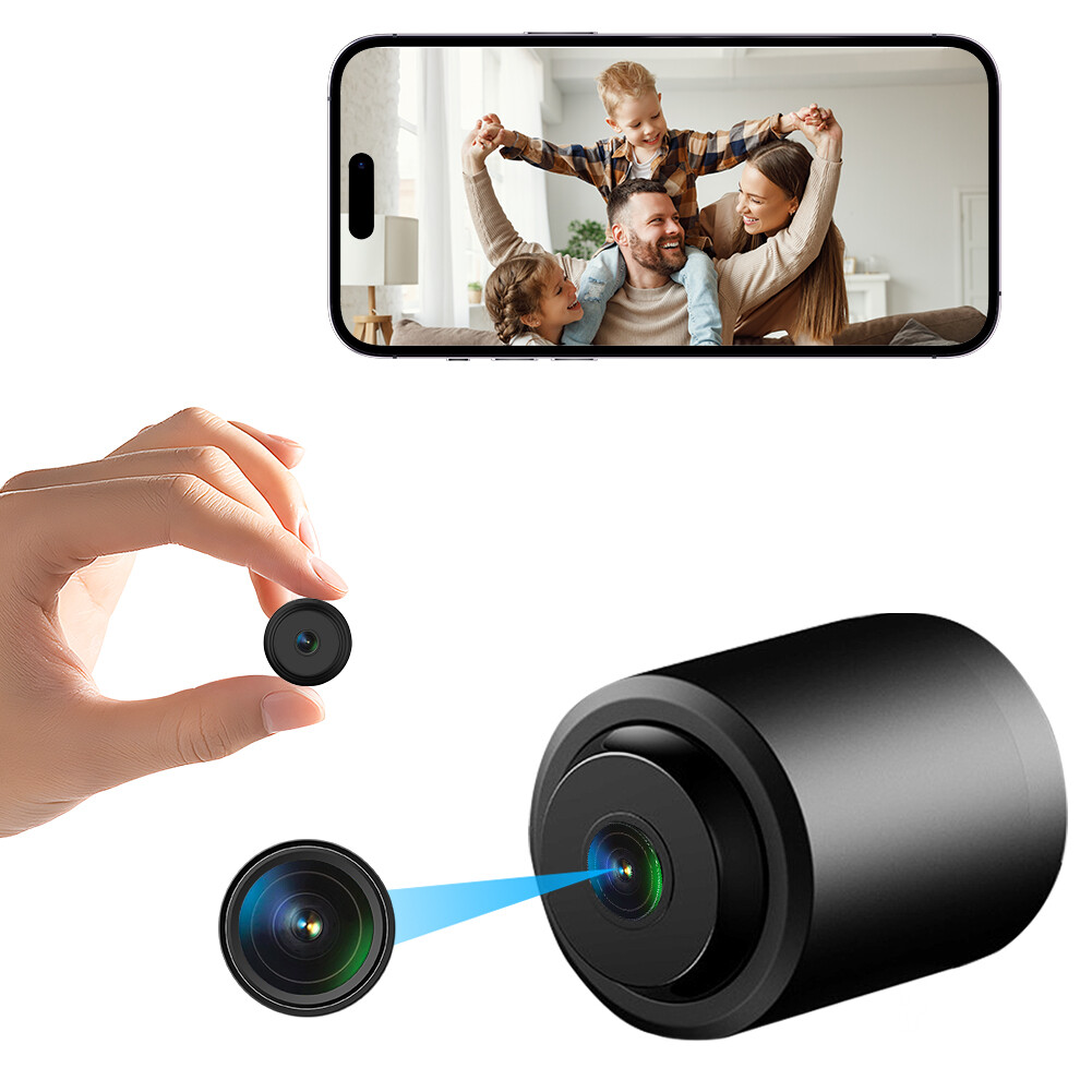 Camera Surveillance Interieur Mini Spy Camera 1080P HD Hidden