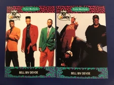 1991 Pro Set YO MTV Raps # 1 # 3 BELL BIV DEVOE Lot 2 Music Cards SHE'S POISON !