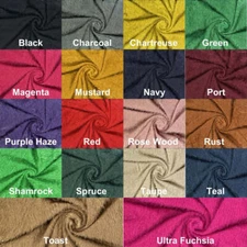 Shaggy Faux Fur Eyelash Fabric - Knit Fabric, Soft Plush Sewing Fabric