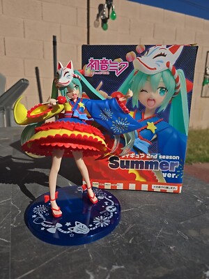 Taito Hatsune Miku 2nd Season Summer Version (New, Untouched, Good Condition)