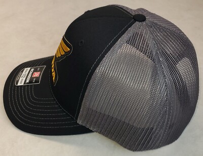 Honda Wing Logo Patch on Richardson 112 Trucker Hat Snapback  display picture 1