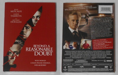 Beyond a Reasonable Doubt movie - sealed U.S. dvd w/presentation