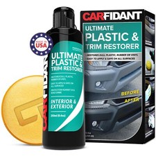 Plastic Restorer For Cars   Refreshes Faded Plastic Vinyl  Rubber Trim With Pol