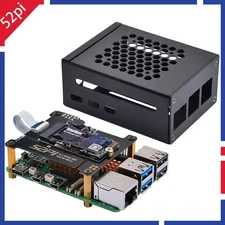 N05 M.2 2242 PCIe To NVMe Top with Metal Case Cooling Fan for Raspberry Pi 5