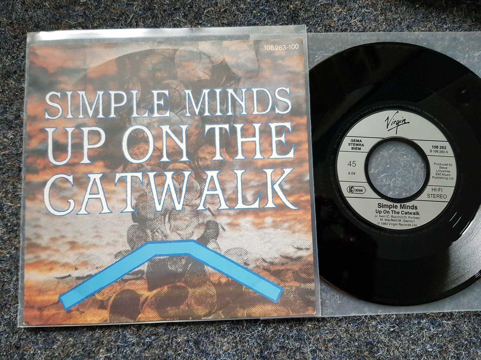 7"" Single Vinyl Simple Minds - Up on the catwalk GERMANY