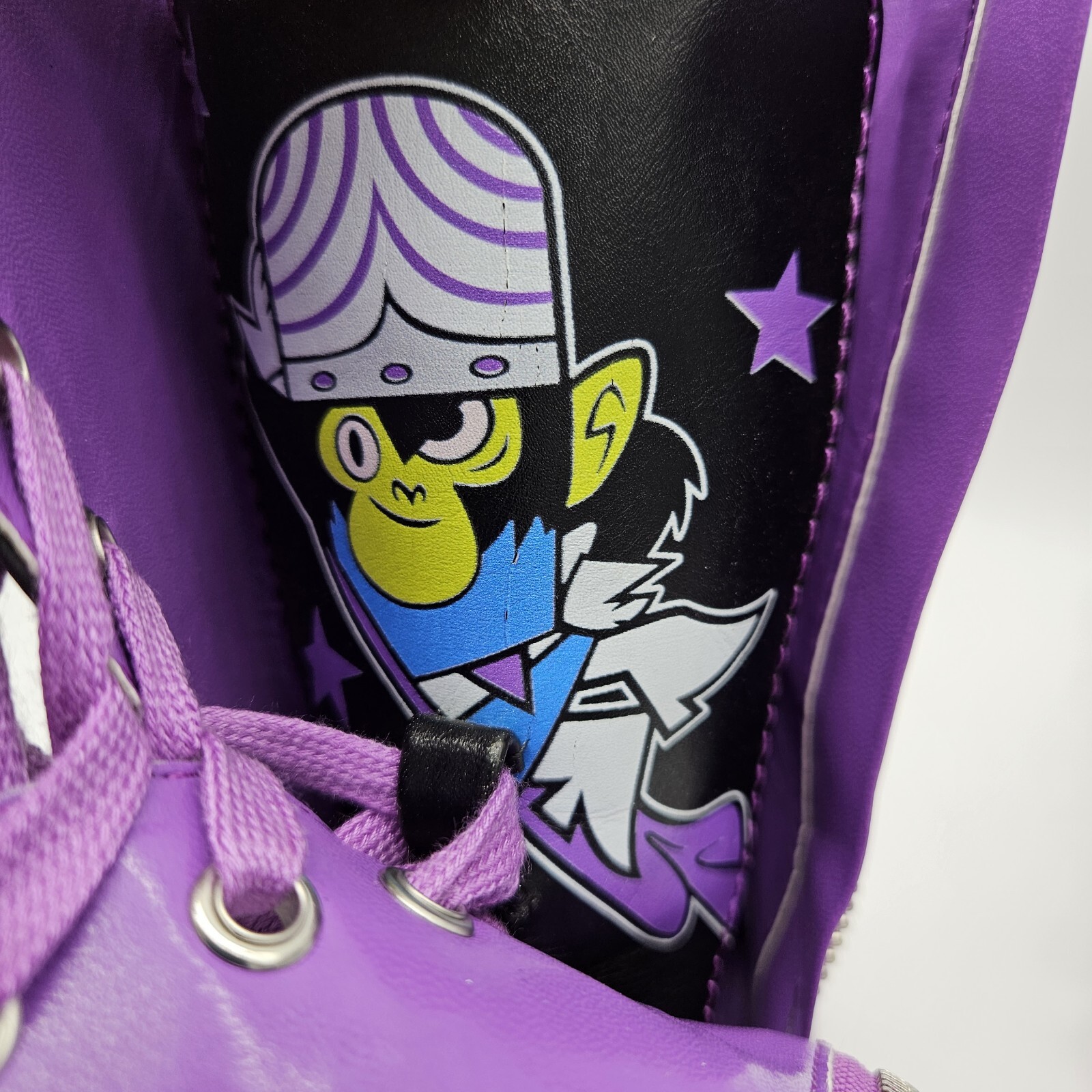 DOLLS KILL X THE POWERPUFF GIRLS Boots MOJO JoJo Size… Gem