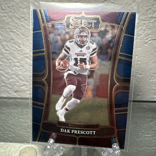 2023 Panini Select Draft Picks Dak Prescott Dallas Cowboys Mississippi