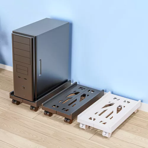 Computer Tower Stand Mobile Computer Tower Stand Convenient for Gamers Students