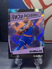 2019-20 Panini Status #15 RJ Barrett New Beginnings White Diamonds /125 Rookie