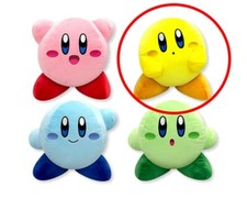 KIRBY of the Stars BIG Multicolor Series YELLOW Huge 13" Plush Doll SK JAPAN H/T