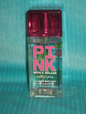 NEW Victoria's Secret Pink With A Splash Pretty & Pure All NEW Victoria's Secret Pink With A Splash Pretty & Pure All