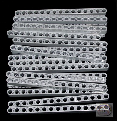 Black New - 9 x Studless Beams LEGO Technic Liftarms 15L NXT, EV3
