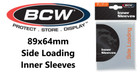 100 - 89 X 64mm Premium Side Loading Inner Sleeves Package BCW — photo 1
