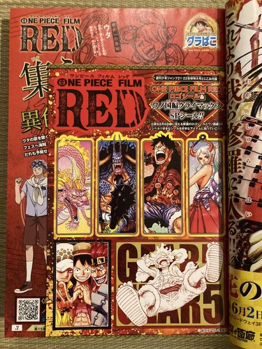 Weekly Shonen Jump 2022 #21・22 ONE PIECE Haikyuu Japanese magazine - Picture 2 of 15